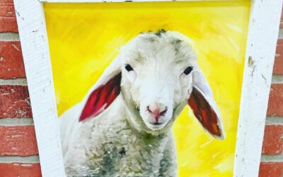 Sheep Painting | Animal Art